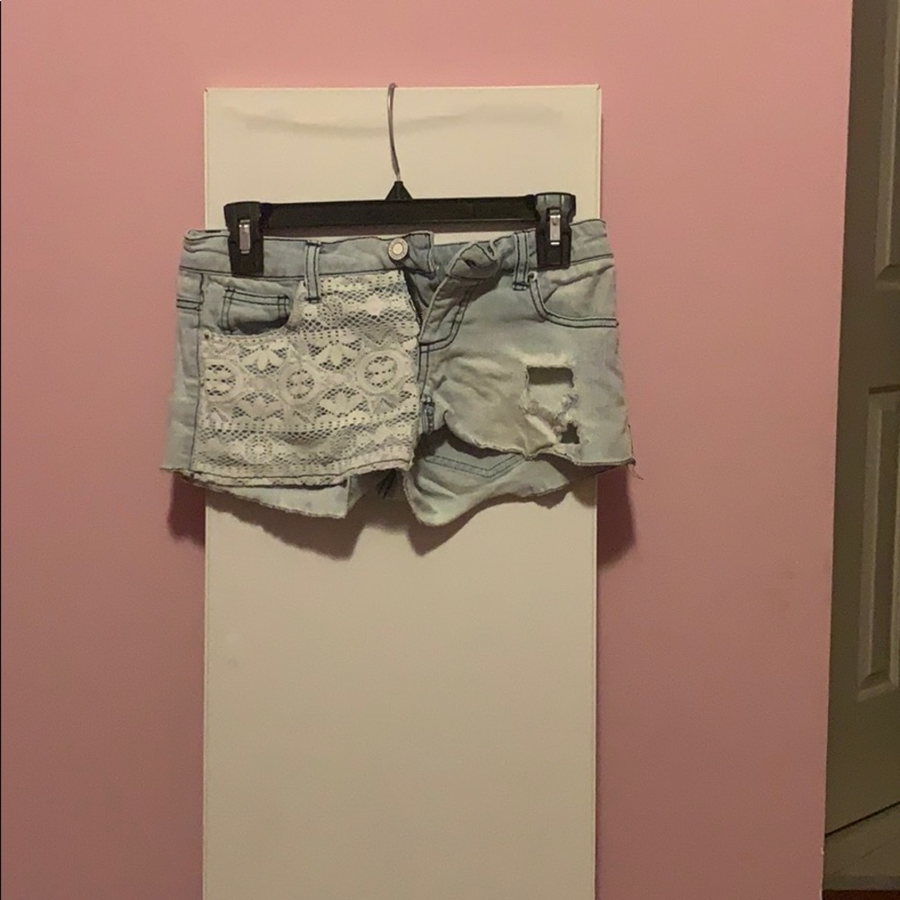 Jean shorts